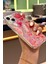 iPhone 13/14/15 Kılıf Hologramlı Pembe Yengeç Mercan Desenli Darbe Emici Kamera Korumalı Silikon 3