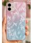 Apple iPhone 11 Uyumlu Kılıf Parlak Hologramlı Fiyonk Desenli Darbe Emici Kamera Çıkıntılı Renkli Silikon 1