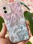 Apple iPhone 11 Uyumlu Kılıf Parlak Hologramlı Fiyonk Desenli Darbe Emici Kamera Çıkıntılı Renkli Silikon 5