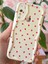 Xiaomi Redmi Note 8 Kılıf Kamera Korumalı Dalga Kenarlı Kırmızı Kalp Desenli Silikon Kapak 2