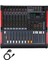 Ample Classy-Paket-4 Aktif Hoparlör ve Mixer Full Ses sistemi seti 3