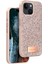 Bfs iPhone 14 Bright Simli Kapak - Pembe 1