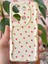 Poco M6 Pro 4g Kılıf Kamera Korumalı Dalga Kenarlı Kırmızı Kalp Desenli Silikon Kapak 3
