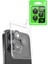 Bfs iPhone 16 Pro Raze Metal Kamera Lens - Siyah 1