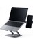 Alüminyum Katlanır 40KG Kapasite 360° Laptop Ipad Macbook Tablet Standı & Magsafe Telefon Tutucu 1