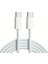 iPhone Samsung Xiaomi Huawei Type-c to Type-C 60W 1M Halat Örgü Hızlı Şarj ve Data Kablosu 1