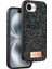 Bfs Apple iPhone 16E Bright Simli Kapak - Siyah 1