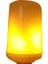 LED Alev Ampul 5 W E-27 Sarı Işık Renkli Etkili Aydınlatma Led Ampul 5