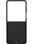 Bloomcase Flex Obsidian Black Hakiki Deri Samsung Galaxy Z Flip 7 Kılıf(6.9"-4.1") 2