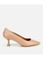 01AYH312480A330 KADIN Deri Bej Esnek Tabanlı Stiletto 1