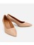 01AYH312480A330 KADIN Deri Bej Esnek Tabanlı Stiletto 2