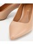 01AYH312480A330 KADIN Deri Bej Esnek Tabanlı Stiletto 3