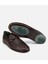 02AYH313520A480 ERKEK Deri Kahverengi Toka Detaylı Klasik Loafer 6
