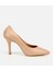 01AYH312530A330 KADIN Deri Bej Yüksek Topuklu Stiletto 1
