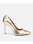 01AYH312570A540 KADIN Deri Gold Yüksek Topuklu Stiletto 1