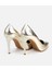 01AYH312570A540 KADIN Deri Gold Yüksek Topuklu Stiletto 4