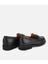 01AYH315380A100 KADIN Deri Siyah Tokalı Klasik Loafer 4