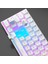 TS91 61 Tuş Rgb Kablolu Beyaz Membran Türkçe Q Gaming Klavye 5