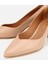 01AYH312520A330 KADIN Deri Bej Ince Topuklu Stiletto 3