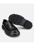 02AYH311400A100 ERKEK Deri Siyah Yüksek Tabanlı Klasik Loafer 6