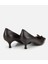 01AYH313670A784 KADIN Deri Bordo Fiyonk Detaylı Ince Topuklu Stiletto 4