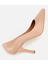 01AYH312530A330 KADIN Deri Bej Yüksek Topuklu Stiletto 6