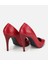 01AYH312580A750 KADIN Deri Kırmızı Yüksek Topuklu Stiletto 4