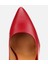 01AYH312580A750 KADIN Deri Kırmızı Yüksek Topuklu Stiletto 5