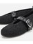 01AYH316560A100 KADIN Siyah Örgü Detaylı Mary Jane Kemerli Babet 3