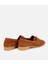 01AYH312410A430 KADIN Süet Deri Taba Yumuşak Dokulu Klasik Loafer 4