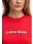Kısa Kollu 2 Renkli 3D Nakışlı Logolu Kadın T-Shirt LV047D205G-VTW 5