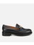 01AYH312980A100 KADIN Deri Siyah Tokalı Klasik Loafer 1