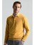 Merino Yünü Polo Yaka Sarı Triko 3