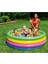 Renkli Şişme Havuz 157 cm Çapında 46 cm Yükseklikte Bebekler İçin Eğlenceli 3