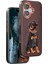 Bfs iPhone 16 Perma Desenli Kapak - Koyu Kahve 1