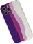 Bfs iPhone 12 Pro Max Kılıf Ebruli Lansman Silikon - Mor-Beyaz 2