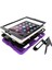 Bfs iPad 5 Air 9.7 Kılıf Griffin Tablet Kapak - Mor 6