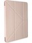 Bfs iPad 10.2 (8.nesil) Kılıf Kalemlikli Hugo Tablet Kılıfı - Rose Gold 4