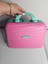 Şık ve Pratik Pembe Seyahat ve Makyaj Çantası, Hafif ve Kullanışlı Tasarım 1