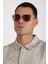 Eskitme Efektli Yıkamalı Double Pike Kumaş Erkek Polo Yaka Loose Fit Tişört 4