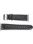 Apple Watch Uyumlu Deri Kordon 42-44-45MM Nm1-As1 Siyah 3