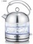 Cam Kettle Retro 2400W, Şık ve Güçlü Su Isıtıcı, Gri Renk 1