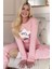 Somon Cute Desenli Termal Kadın Pijama Takımı 1