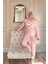 Somon Cute Desenli Termal Kadın Pijama Takımı 5