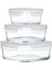 Buymxx Fresco 3'lü Saklama Kabı Seti, Cam, 1150 cc Desiny 1082424 2