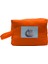 Turuncu Fermuarlı Çok Amaçlı Kozmetik Organizer Çantası 1