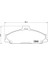 Ön Balata Ranger 2.5 D Td 4x4 99 > 3.0 Tdci 05 > Mazda B Serisi 2.5 D Td 98 > GDB3353 1