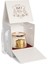 Gold Pirinç Detaylı Cam Mum 1 Lt 4