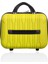 Şık Sarı Abs Makyaj Çantası El Valizi, Pratik ve Hafif Tasarım 4