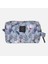 Mavi Çiçek Desenli Makyaj ve Kozmetik Çantası, Şık ve Kullanışlı Tasarım 3